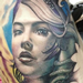 Tattoos - Realistic Girl Tattoo - 66300